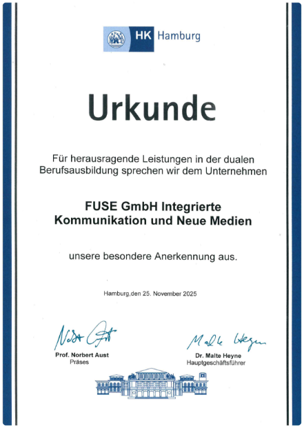 Handelskammer: Urkunde