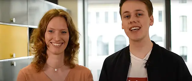 Foto von Rieka Harms und Philipp Renken