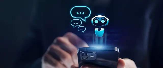 Wir machen Chatbots für Sie - nutzen Sie KI für Ihre Kundenkommunikation
