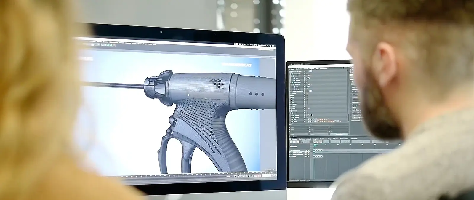 Ausschnitt aus dem 3D-Produktfilm für den Thunderbeat von Olympus