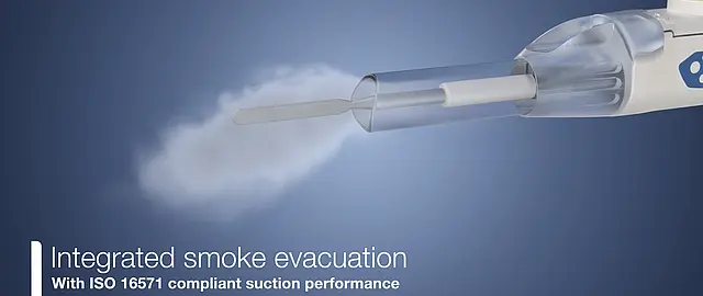 Screenshot der von FUSE durchgeführten 3D-Animation des Smoke Evacuation Pencil