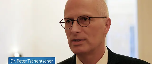 Nahaufnahme von Dr. Tschentscher