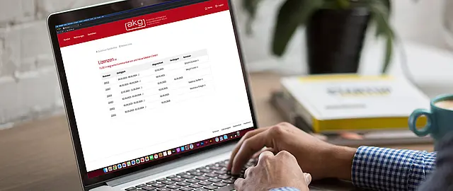 Individuelle Softwareentwicklung für AKG – digitales Abo- und Rechnungssystem