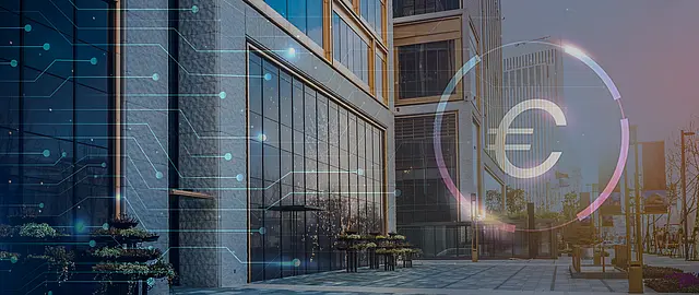 Foto von Bürohochhäusern