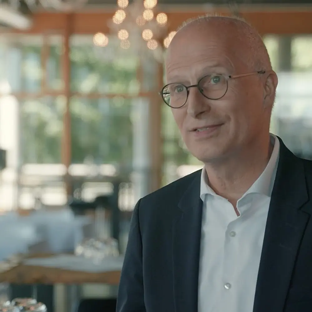 Bürgermeister von Hamburg im Interview bei Eventreportage
