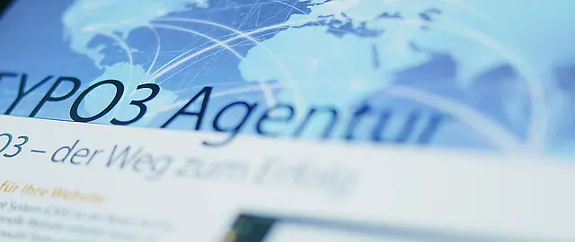 Ausschnitt aus einem Internetartikel über TYPO3 Agenturen
